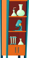 Chemistry Lab Cabinet