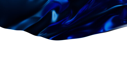Abstract blue silk fabric in motion. Dramatic lighting and textures create a mesmerizing feel. Perfect for backgrounds and design elements. Suit