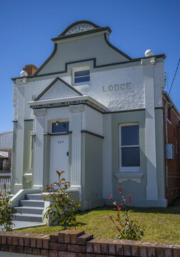 The old Masonic Hall in Tenterfield, northern New South Wales, Australia