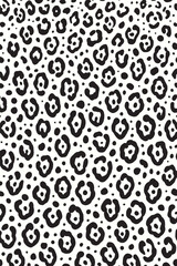 Leopard print texture vector for fashion textiles, apparel design, or animal-themed background art.