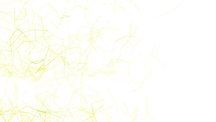 Abstract network lines on a white background, representing connection, technology, data, and digital concepts. Ideal for modern designs and futu