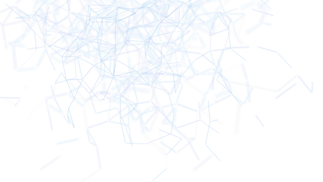 Abstract digital network with connected lines on a white background. Ideal for technology, communication, and data transfer concepts.  Modern de