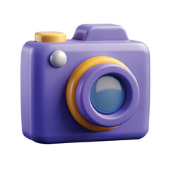 Solid camera photo icon rounded vector shape, Unicons Solid pack