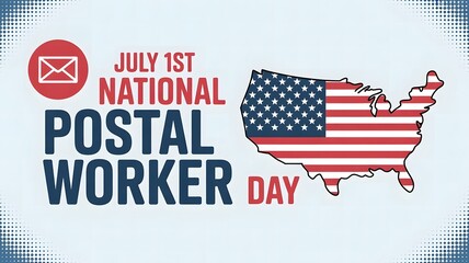 Celebrate National Postal Worker Day on July 1st | Honoring Mail Carriers, USPS Employees, and Delivery Heroes for Their Hard Work and Dedication Across America
