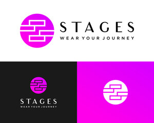 A simple and luxurious monogram S letter logo design for beauty and fashion businesses.

