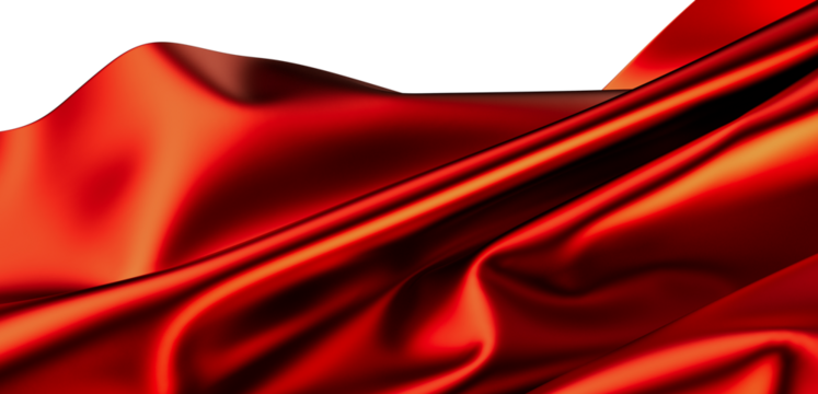 Luxury red silk texture. Elegant fabric background. Perfect for design projects.