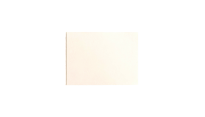 Rectangular, cream-colored shape with a thin white border, centered on a black background