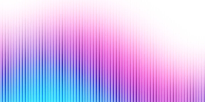 Fototapeta Abstract element of soft pink blue gradient wave with fractal glass texture