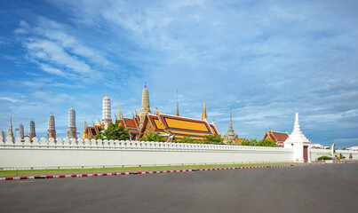 Naklejka premium Wat Phra Kaew in Bangkok Thailand