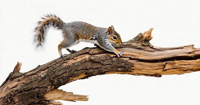 Squirrel on branch