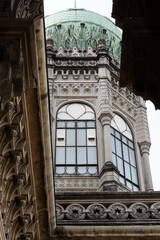 Detail of the Facade of the Castle