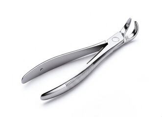 Obraz premium Professional Stainless Steel Dental Extraction Forceps