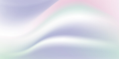 Shades of holographic. Futuristic holographic poster with gradient mesh.