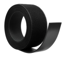 Adhesive hook and loop tape for magnetic attachment in workshops.