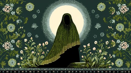 A haunting Slavic nun stands in silence, her presence bridging faith, myth, and the darker side of spirituality.