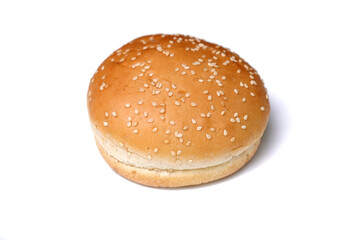 Hamburger isolated on white background