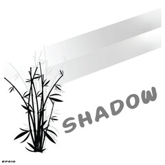 Tree Leaves Shadow Background. Branch with Leaf Shade Overlay. Vector Transparent Plant Shadow Effect