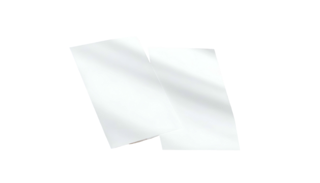 Two slightly tilted, semi-transparent rectangular elements against a black background - Powered by Adobe