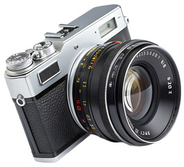 Retro camera lens