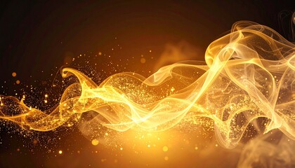 綺麗な幻想的な煙の素材