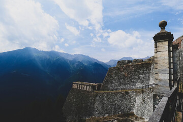 Fenestrelle fortress in Val Chisone, Piedmont - Italy