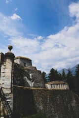 Fenestrelle fortress in Val Chisone, Piedmont - Italy