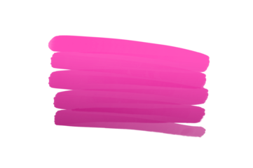 Brush label stripe purple pink. Pink watercolor hand drawn isolated stroke stain on background. Water color wet brush paint aquarelle illustration.