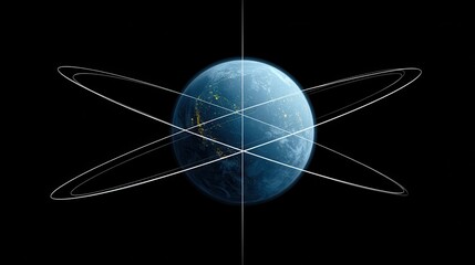 Elliptical Orbits Around Planet Earth
