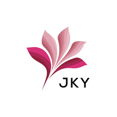 Modern Pink Leaf Logo Vector, JKY Later Logo, Gradient Petal Logo Concept, Creative Minimal Nature Logo, 

JKY floral, abstract, JKY logo, leaf, petal, JKY pink, gradient, JKY design, icon, vector, JK