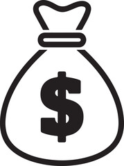 Dollar currency icon vector illustration design
