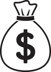 Dollar currency icon vector illustration design
