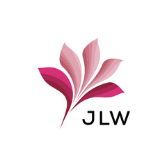 Modern Pink Leaf Logo Vector, JLW Later Logo, Gradient Petal Logo Concept, Creative Minimal Nature Logo, 

JLW floral, abstract, JLW logo, leaf, petal, JLW pink, gradient, JLW design, icon, vector, JL