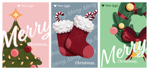 Christmas Posters Christmas Post greeting card