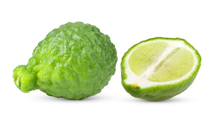 Bergamot isolated on transparent png ( image from camera )