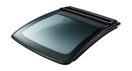 Panoramic glass roof featuring built-in sunshade and UV protection.