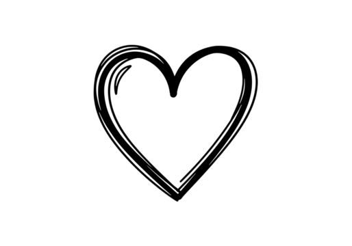 A detailed illustration of a human heart with intricate anatomical details isolated on transparent background - Powered by Adobe