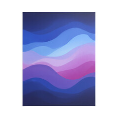 Abstract background with purple and blue waves