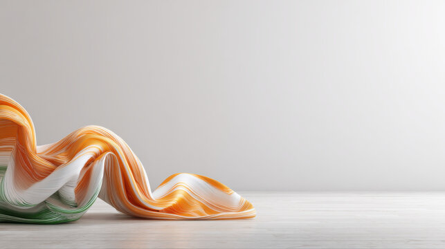 Indian Flag Abstract