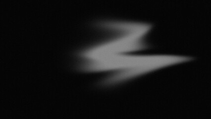 Grainy, swift light movement against a deep black void