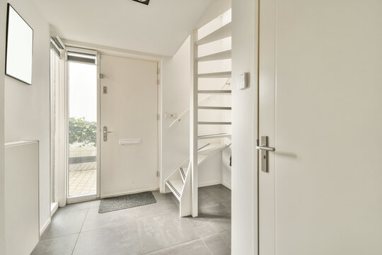 Modern Minimalist Interior Entrance