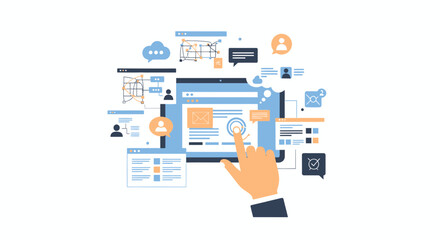 Intuitive User Experience and User Interface Design creating seamless and delightful digital interactions