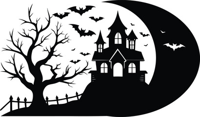 Vector art of set of black security and protection icons