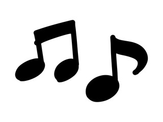 音符　メロディ　シンプルなアイコンセット