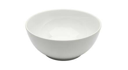 Isolated ceramic bowl, small and empty, kitchenware for healthy eating in natural light