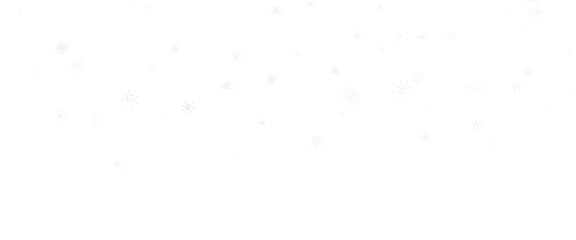 Winter background with falling snowflakes isolated on transparent background, vector png. Snowfall, blizzard, snow storm, snow hurricane. Snowflakes.	
