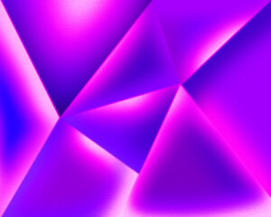 Abstract purple polygonal geometric background with faceted light and soft gradient, crystal effect, modern minimal digital texture