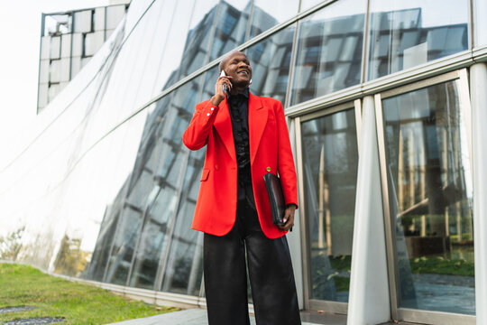 Confident young professional man in urban setting