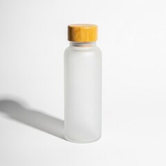  glass water bottle with bamboo lid sustainable hydration eco friendly reusable bottle minimalist design