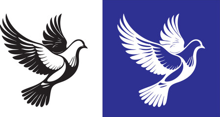 Obraz premium Abstract black and white floral design for graphic resources projects