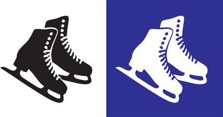 Abstract graphic design element in black and white simple shapes